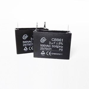 CBB61-500VAC-3uF-Solo 2 de certificación de tapar
