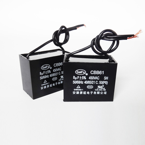 CBB61-450VAC-8uF-Doble tres mechas de certificación